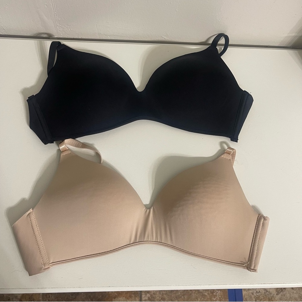 Sophie B. Black and‎ Cream Bras